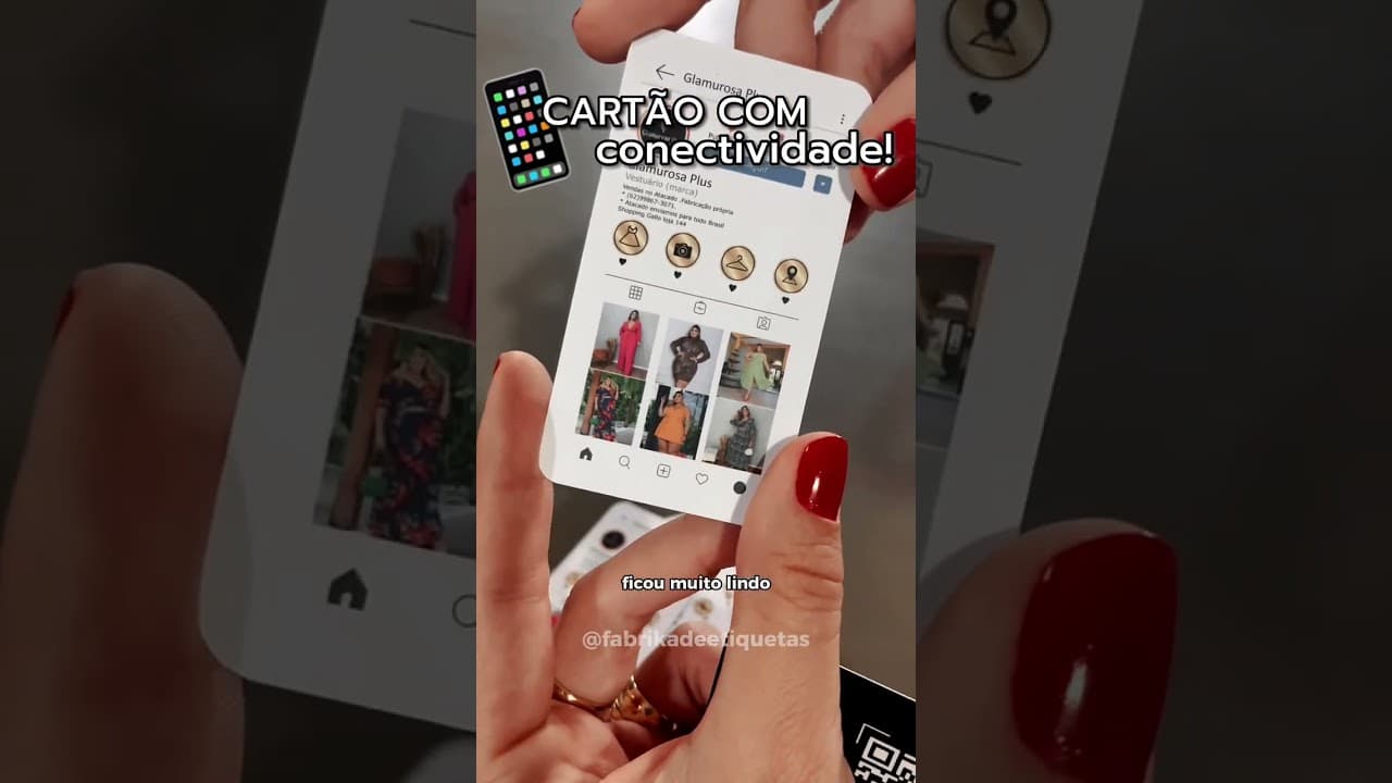 Cartão Com Qr Code