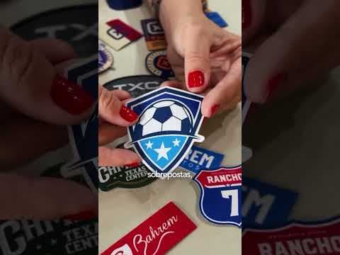 TRANSFER PATCH BORDADO VÁRIOS MODELOS - FÁBRIKA DE ETIQUETAS GOIÂNIA